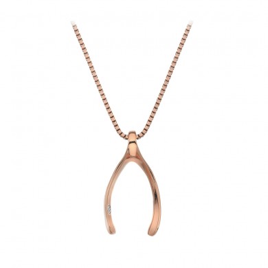 Make a Wish Pendant - Rose Gold Plated