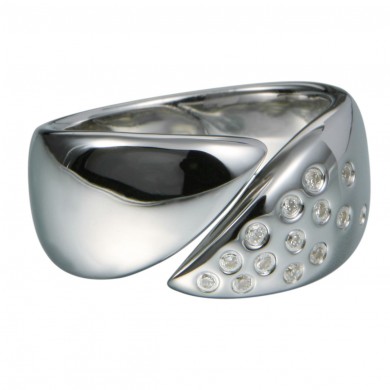 Hailstone Silver Ring