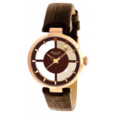Ladies Kenneth Cole See-Through Dial Watch
