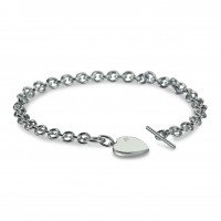 Lovelocked Silver Bracelet